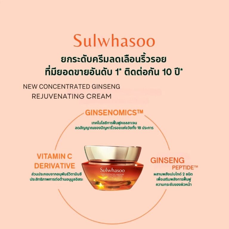 Skin Care SULWHASOO Concentrated Ginseng Rejuvenating Cream