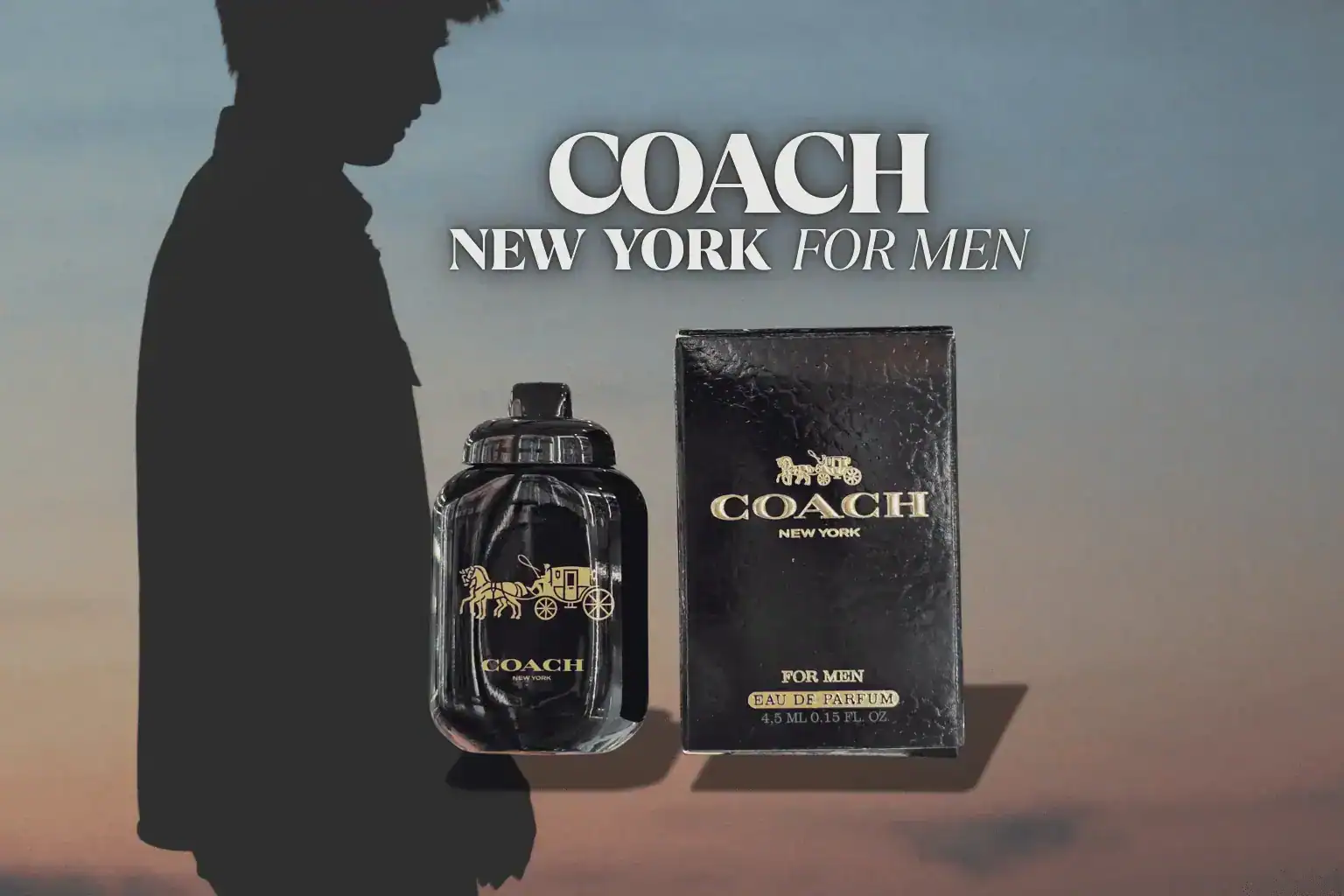 Coach New York for Men EDP 4.5 ml น้ำหอมแท้ Mini Size