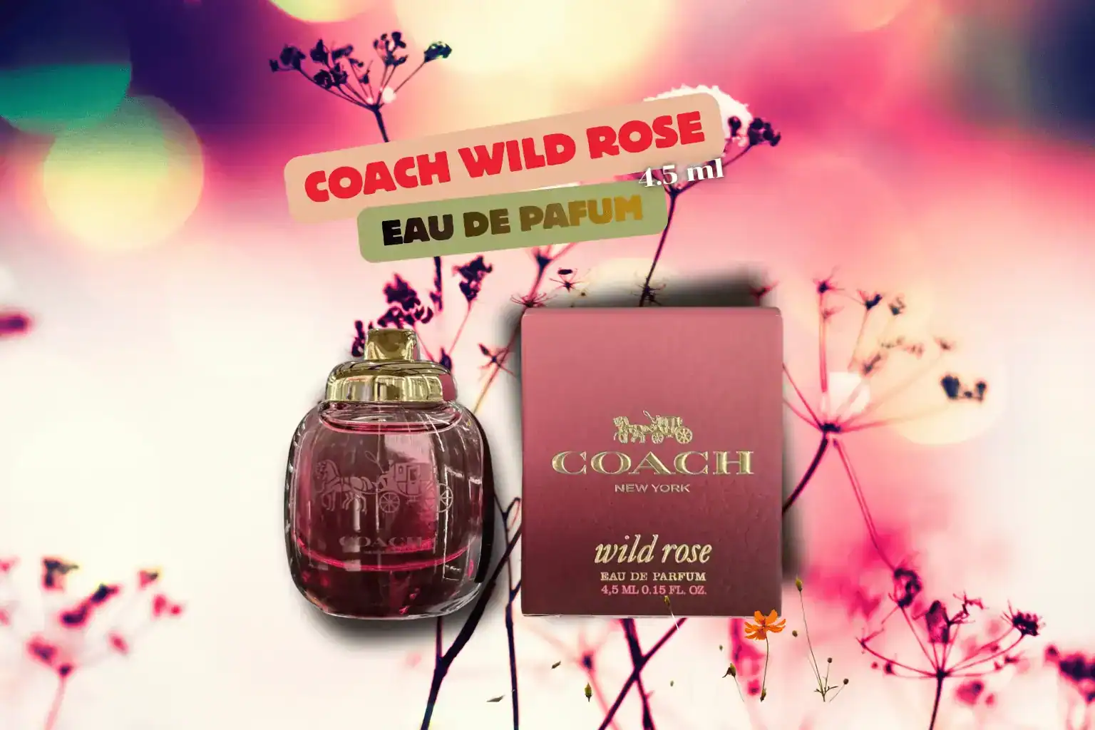 Coach Wild Rose EDP 4.5 ml น้ำหอมแท้ Mini Size