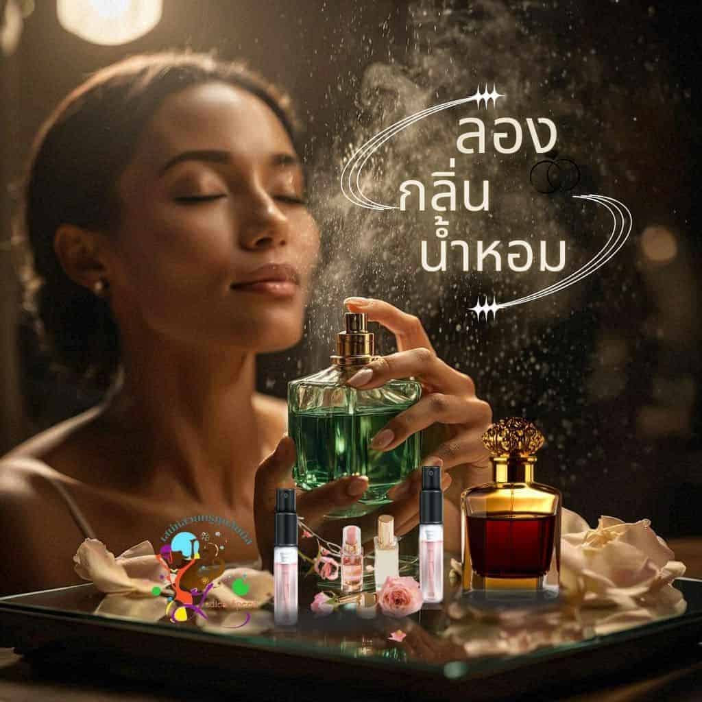 Try the perfume scent (น้ำหอมทดลง Vial)