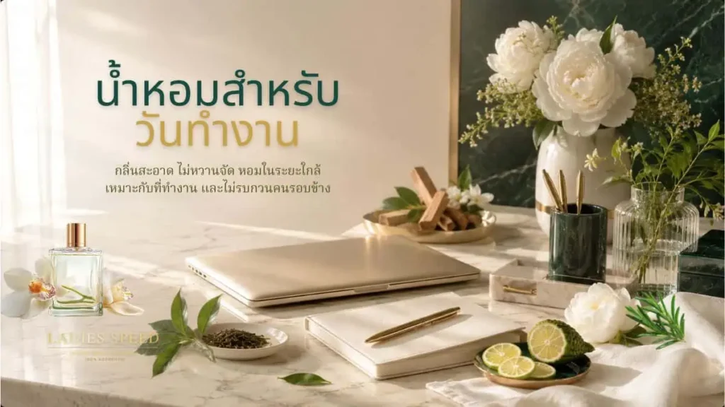 น้ำหอมสำหรับวันทำงาน กลิ่นสะอาด เหมาะกับที่ำงาน